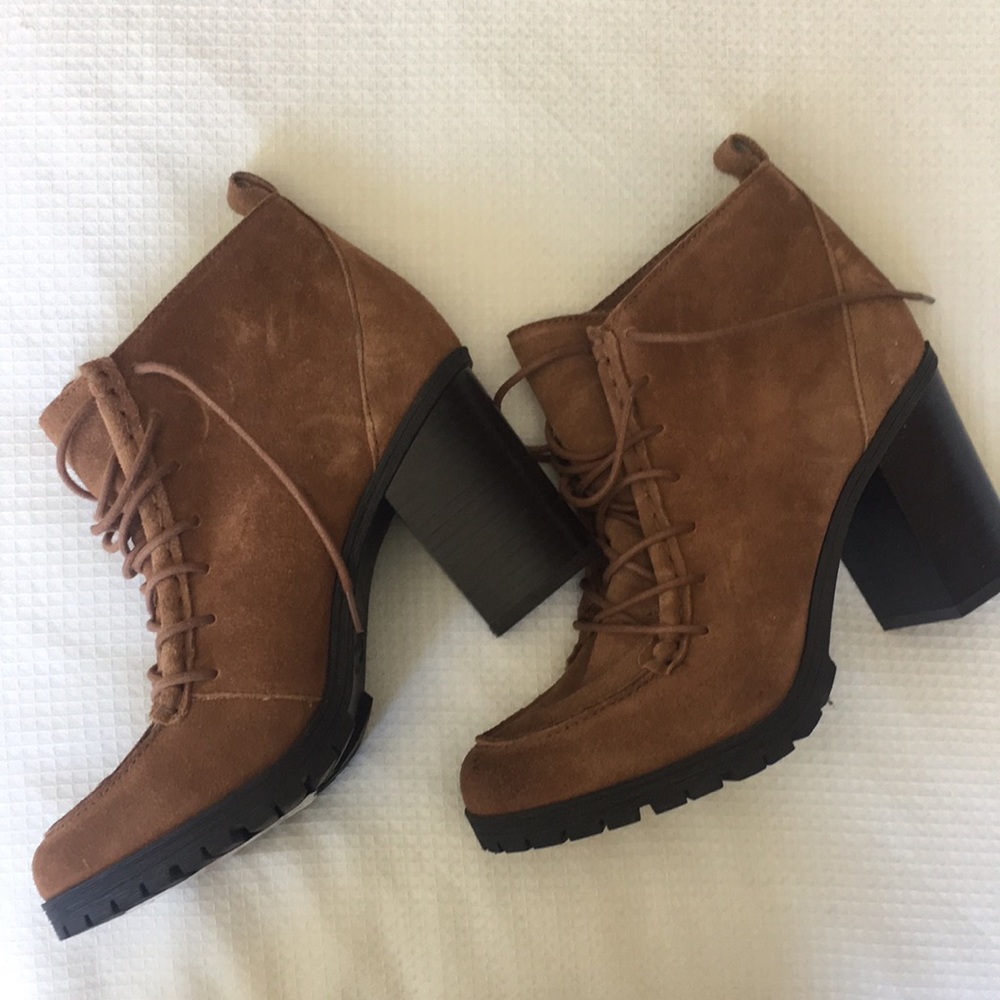 Sam Edelman circus brown booties